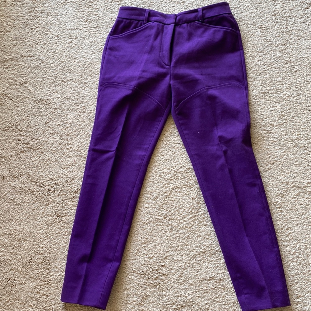 MISSONI sz 40 purple pants
